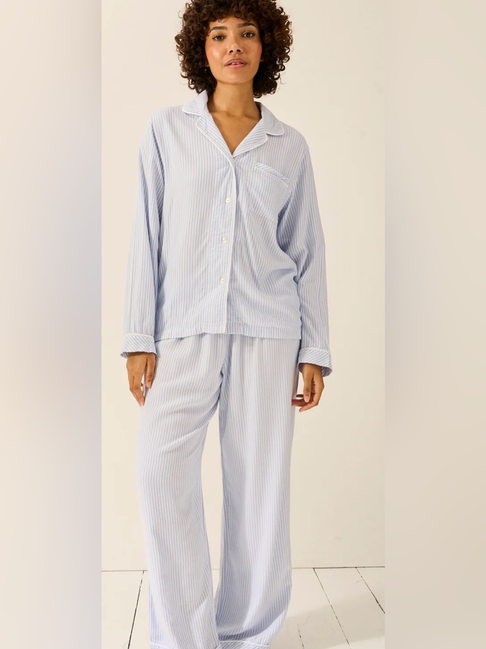 NWT Blue Striped Pajama Pants
